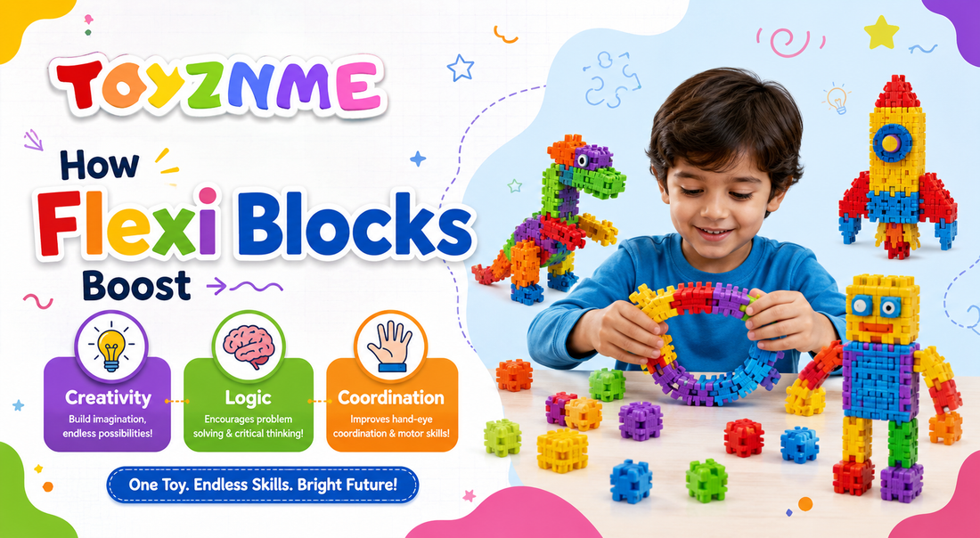 How Flexi Blocks Boost Creativity, Logic and Coordination?