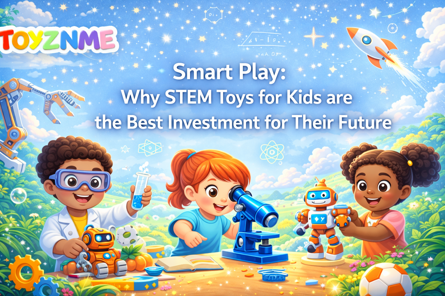 Smart Play: Why STEM Toys for Kids are the Best Investment for Their F ...