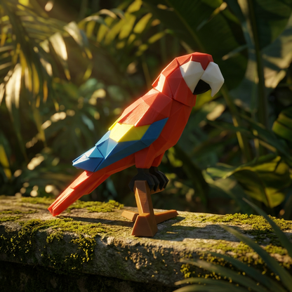 3D Magnetic Parrot Puzzle - Trending Toy For Kids & Adults