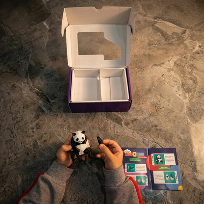 3D Magnetic Panda Puzzle - Trending Toy For Kids & Adults