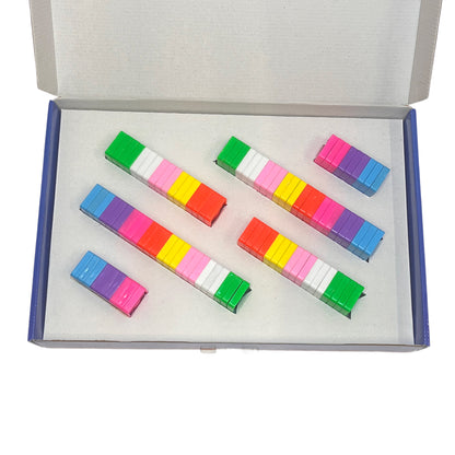 Domino Jumbo  (Premium Multicolour Plastic Domino Block Set) | for Age Group 3 -99