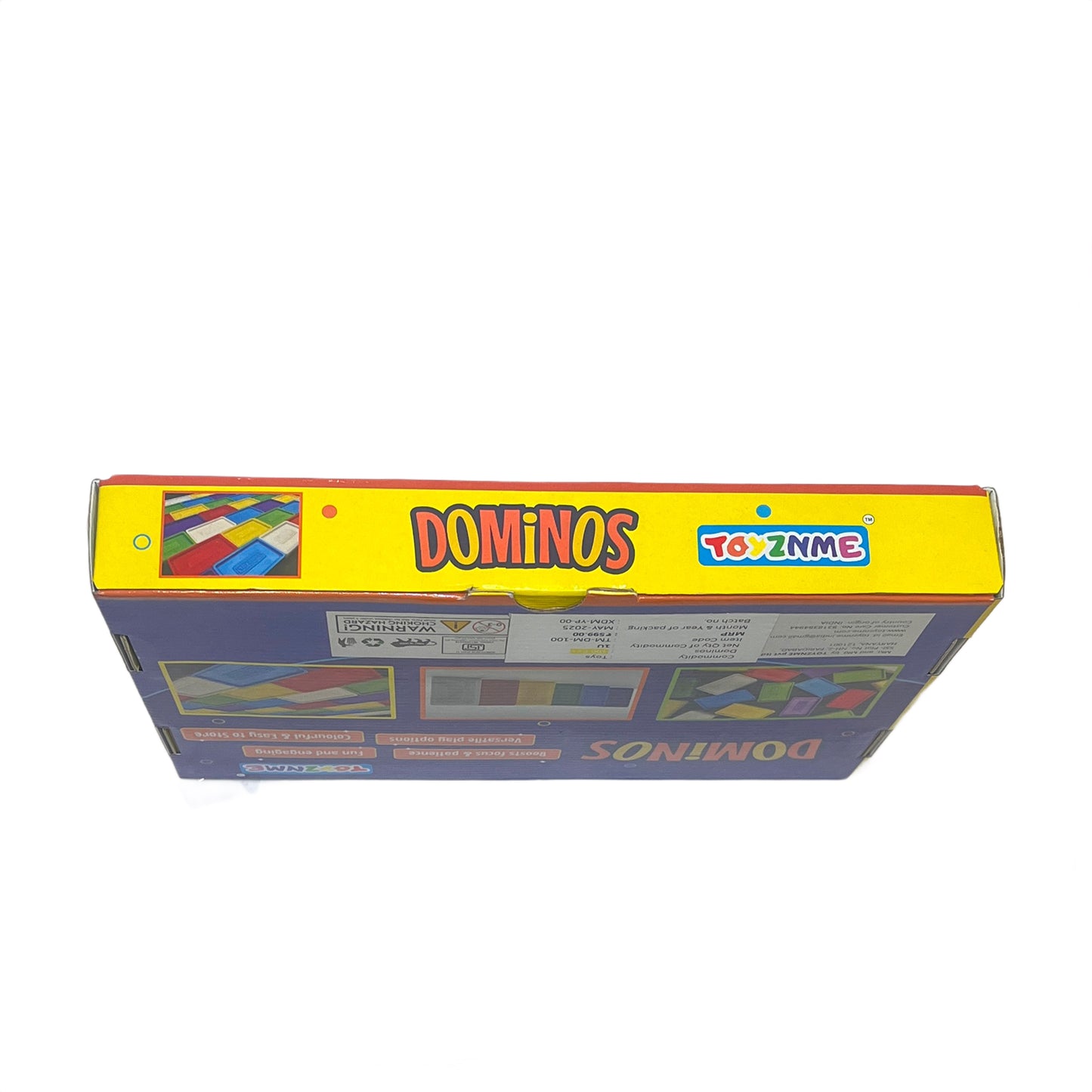 Domino (Premium Multicolour Plastic Domino Block Set) | for Age Group 3 -99