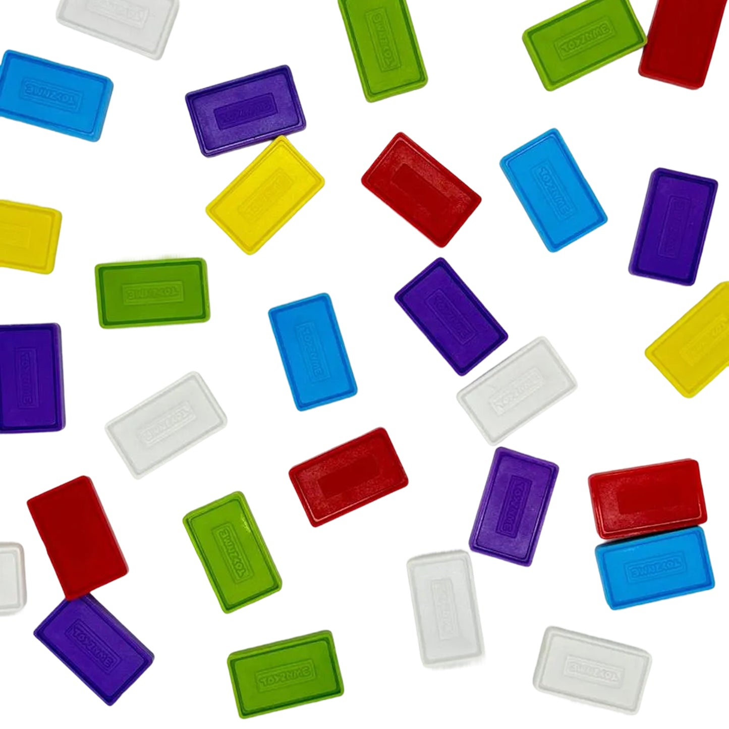 Domino (Premium Multicolour Plastic Domino Block Set) | for Age Group 3 -99