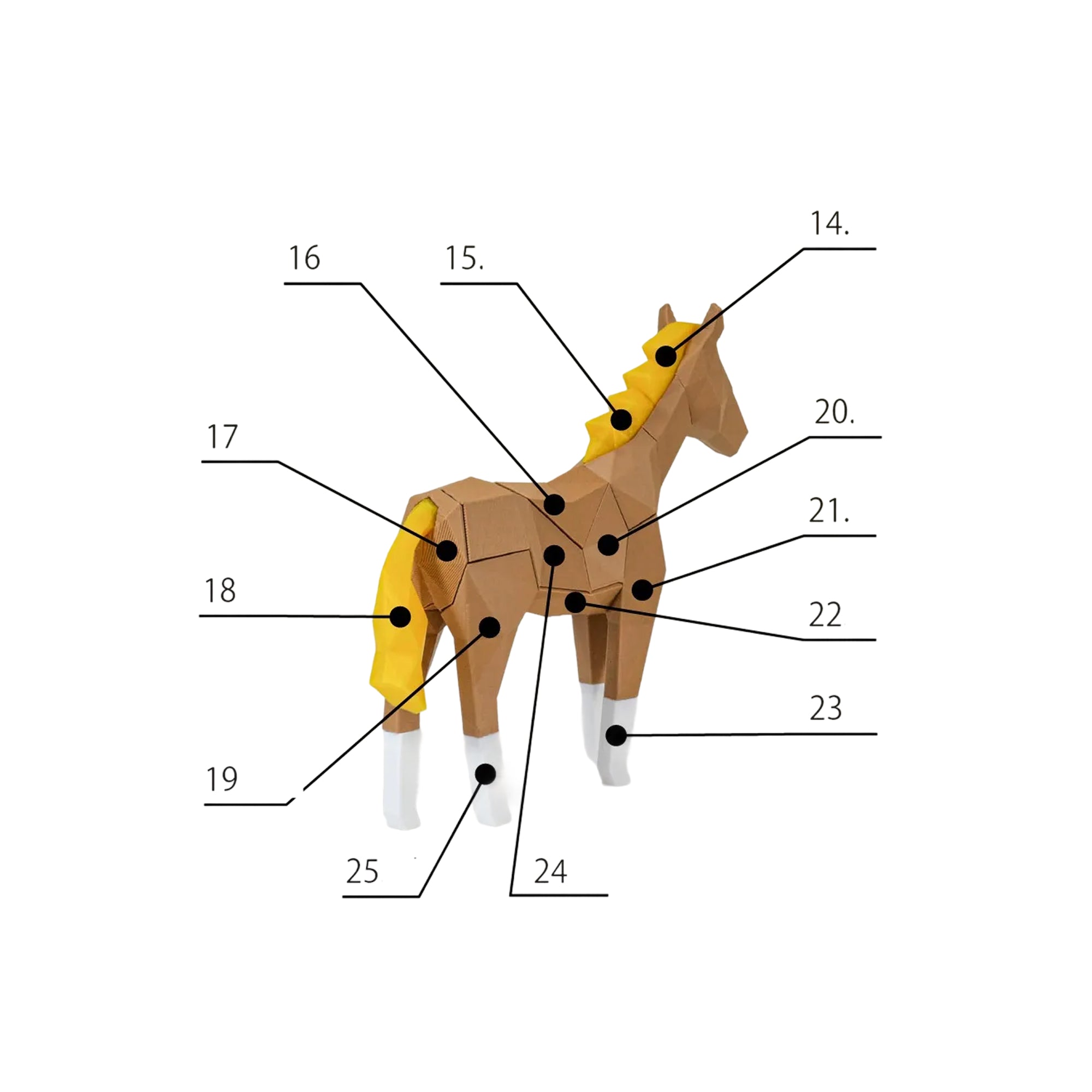 Magnetic Horse Puzzle