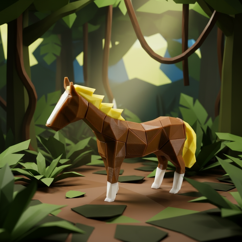 3D Magnetic Horse Puzzle - Trending Toy For Kids & Adults